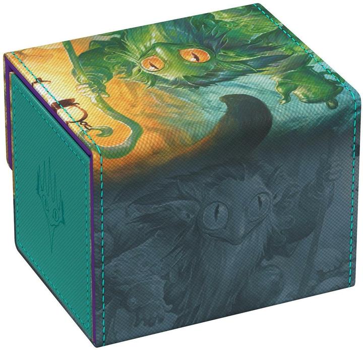 Actual product image Ultimate Guard Sidewinder 100+ Xenoskin Magic: The Gathering "Lorwyn Eclipsed" - Green Rare