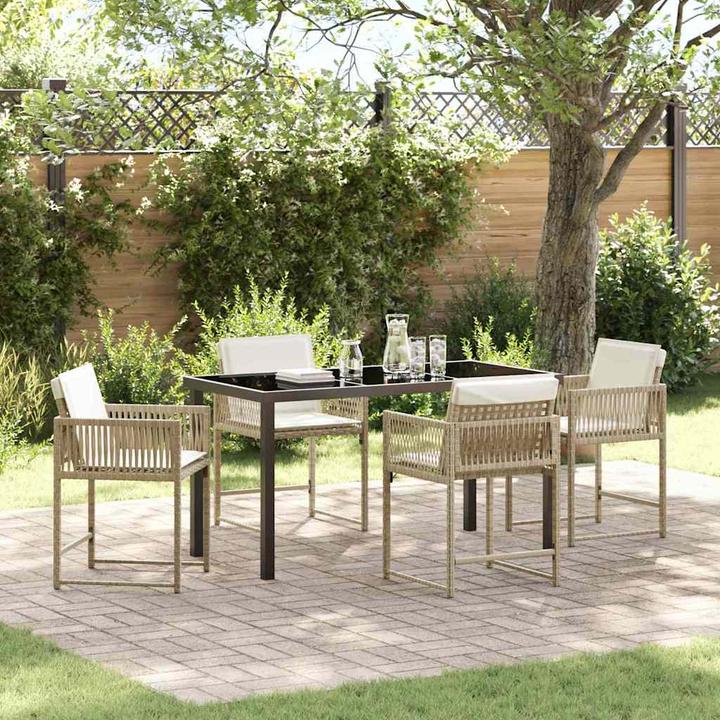 Produktbild vidaXL Garten-Essbereich (140 x 80 x 73 cm)