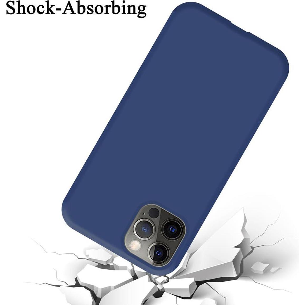 Thumbnail - Cadorabo TPU Liquid Silicone Case Cover (Apple iPhone 12 Pro Max), Smartphone Hülle, Blau