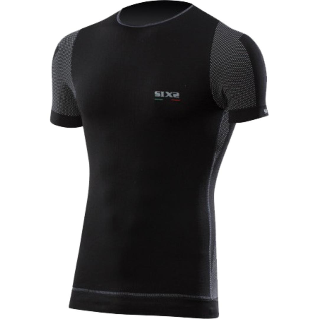 Sixs, Herren, Funktionsshirt, Thermoshirt (3XL), Schwarz, 3XL