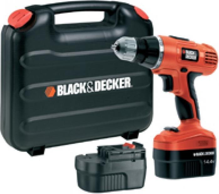 Produktbild Black & Decker EPC146BK, 2 Akkus (Akkubetrieb)