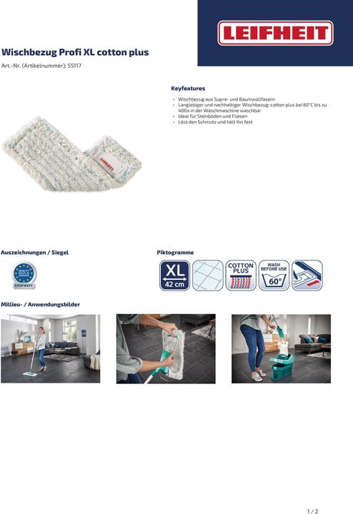 Actual product image Leifheit Professional cotton plus (1 pcs.)