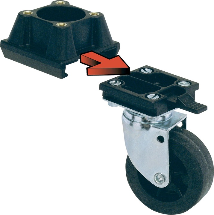 Actual product image MP Bergamo Rollers set, 4 pieces (Cat, Reflectors)