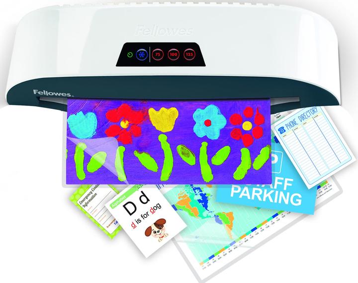 Produktbild Fellowes Laminier starter Kit (10x15cm, 13x18cm, 20x25cm, A4, A5, 50 Stk., 80 µm)