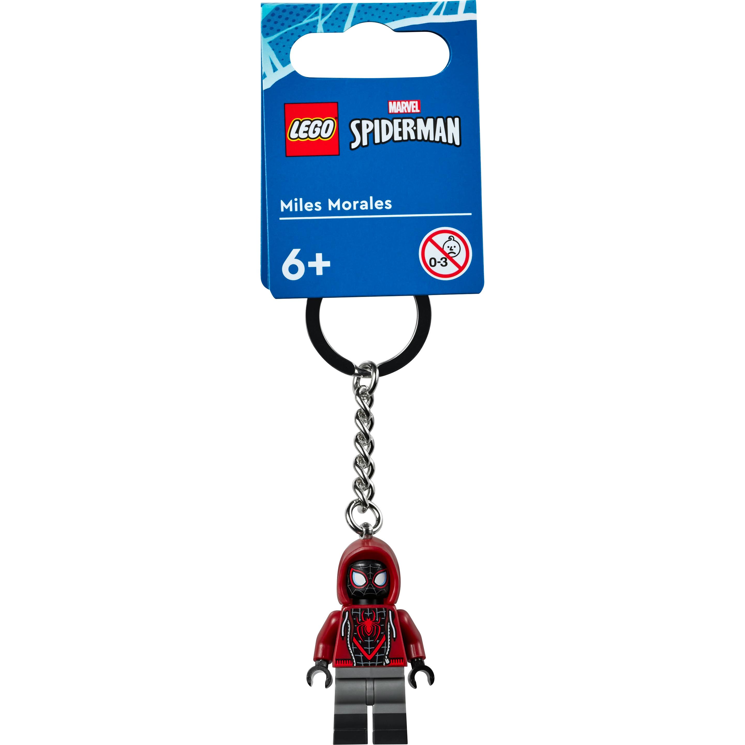 LEGO, Bambini, Portachiavi, Ciondolo portachiavi Miles Morales, Multicolore