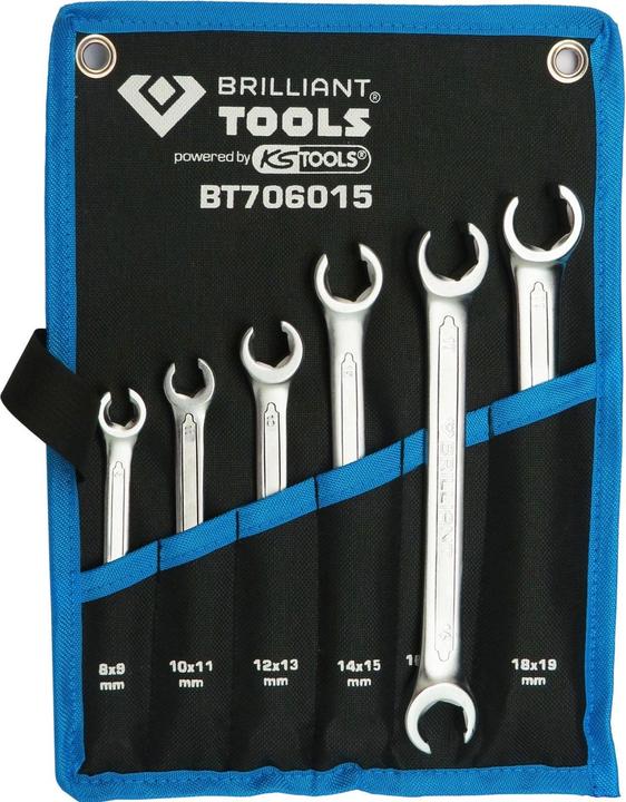 Brilliant Tools BT706015 (19 mm, 12 mm, 14 mm, 16 mm, 10 mm, 18 mm, 17 mm, 11 mm, 15 mm, 8 mm, 9 mm, 13 mm)