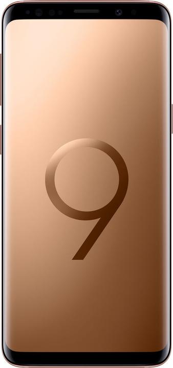Actual product image Samsung Galaxy S9 (256 GB, Sunrise Gold, 5.80", Hybrid Dual SIM, 4G)