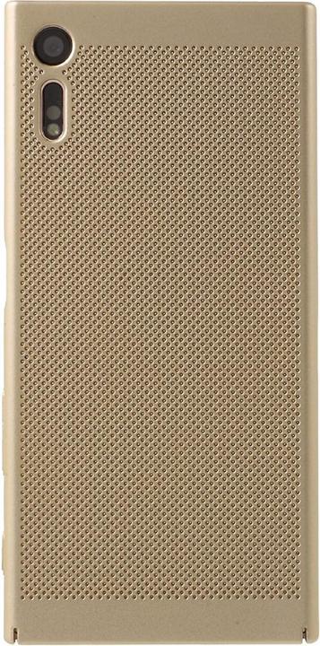 Produktbild König Design Sony Xperia XZ Hülle Case Handy Cover Schutz Tasche Schutzhülle Bumper Etui Gold (Sony Xperia XZ)