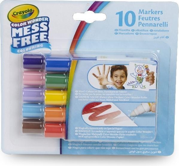 Produktbild Crayola Color Wonder Classic Waschbare Filzstifte (Multi, 10 x)