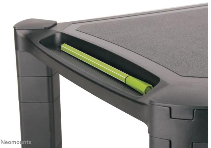 Produktbild Neomounts NSMONITOR20 Monitor Hoehenverstellung 16,8cm 6,61Zoll Farbe Schwarz (Tisch, 32", 10 kg)