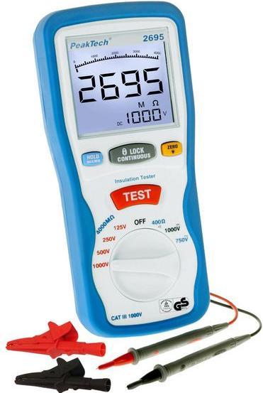 Image du produit Peaktech P 2695 Appareil de mesure de l'isolation
