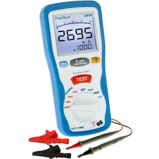 Peaktech P 2695 Isolationsmessgerät, Messtechnik