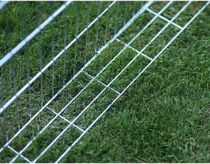 Immagine prodotto Kerbl Recinto per esterni con barriera di fuga 115x115x65cm, con rete di protezione