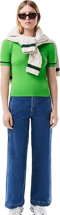 Immagine prodotto Lacoste Felpa 3D A Coste Maniche Corte Donna (32)