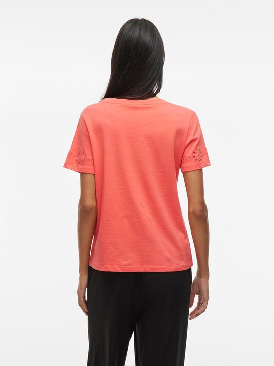 Produktbild Vila Rundhals Oberteil mit kurzen Ärmeln (S)