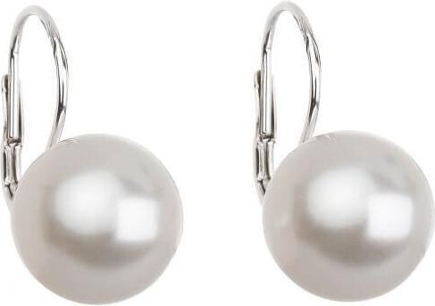 Produktbild Evolution Group Charming dangling earrings with synthetic pearls 71106.1 (Synthetische Steine)