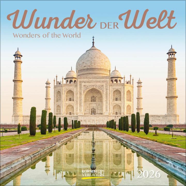 Produktbild Wunder der Welt 2026 (30 x 30 cm)