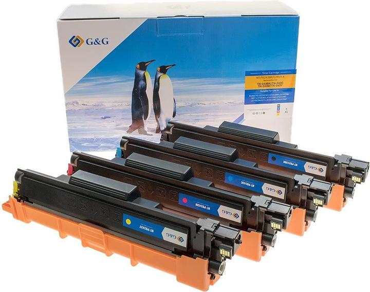 Image du produit TN-243CMYK Value Pack - 4 - zwart. geel. cyaan. magenta - original - tonerca (C, CF, M, Y)