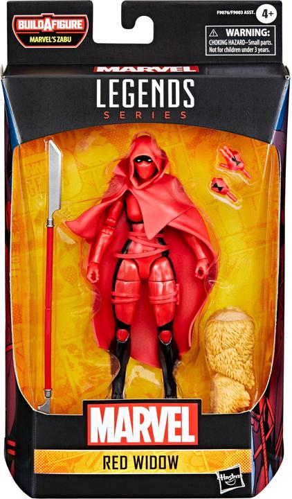 Produktbild Hasbro Marvel Legends Actionfigur Red Widow (BAF: Marvel's Zabu) 15 cm