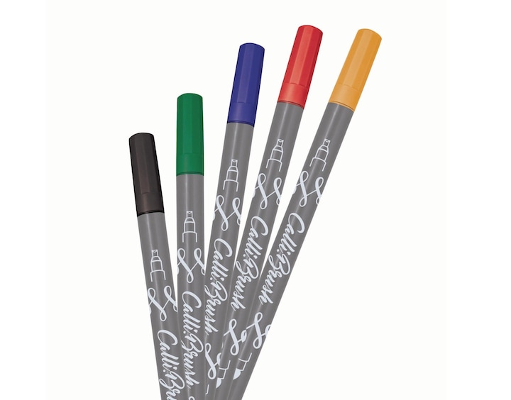 Immagine prodotto Online Callibrush Handlettering confezione da 5 (Multicolore, 5 x)