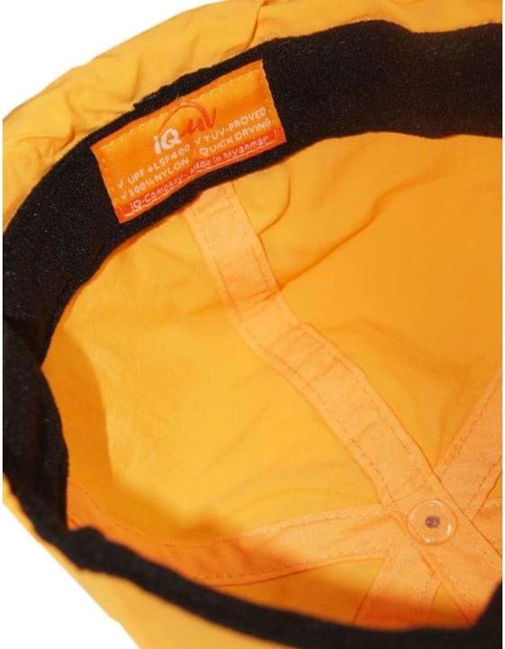 Immagine prodotto IQ-UV Berretto di protezione UV con protezione del collo per bambini, arancione (1 pz) (Crema solare, SPF 50+)