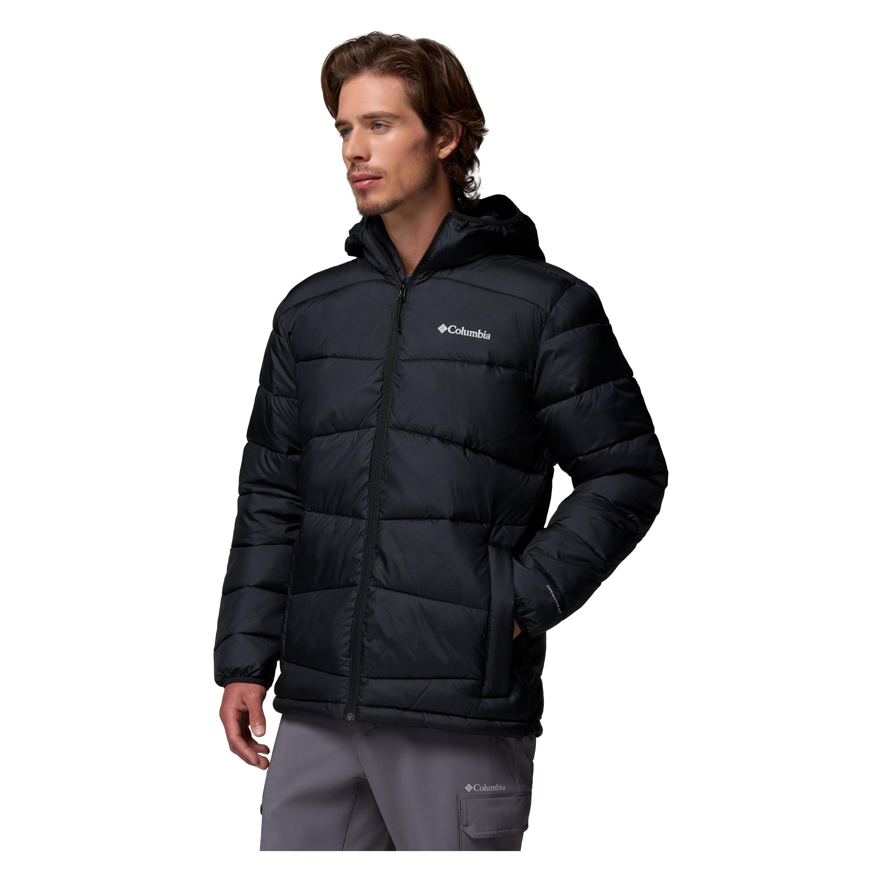 Columbia, Herren, Winterjacken, Fivemile Butte™ Ii Hooded Jacket, Schwarz, (Xl)