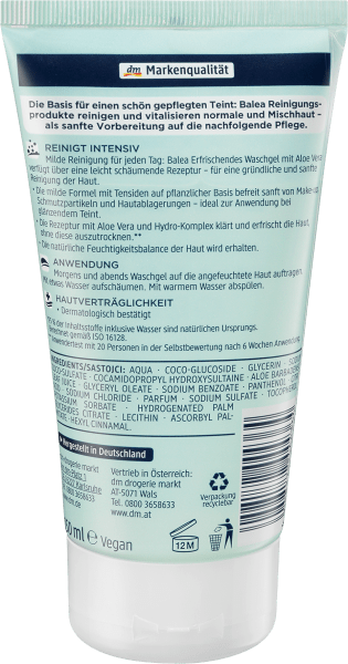 Produktbild dm Balea Erfrischendes Waschgel (Gel, 150 ml)