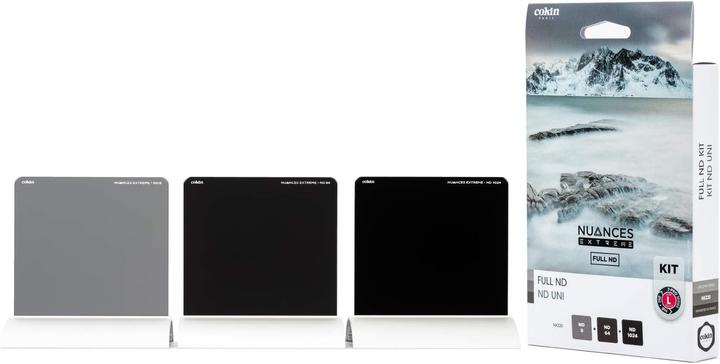Immagine prodotto Cokin Kit di filtri ND completi Nuances Extreme (Filtri grigi, 100 mm)
