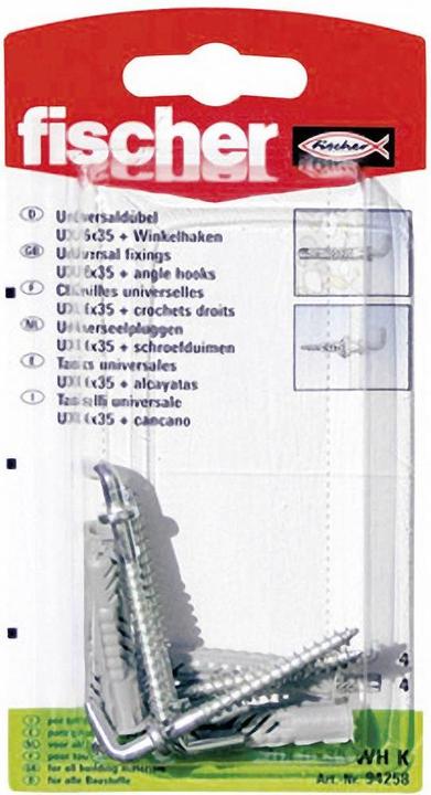 Produktbild Fischer Universaldübel UX 8x50 WH K