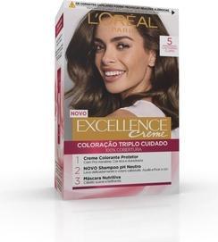 Image du produit L'Oréal Paris EXCELLENCE Encre crème #5-castaño claro (#5-castaño claro)