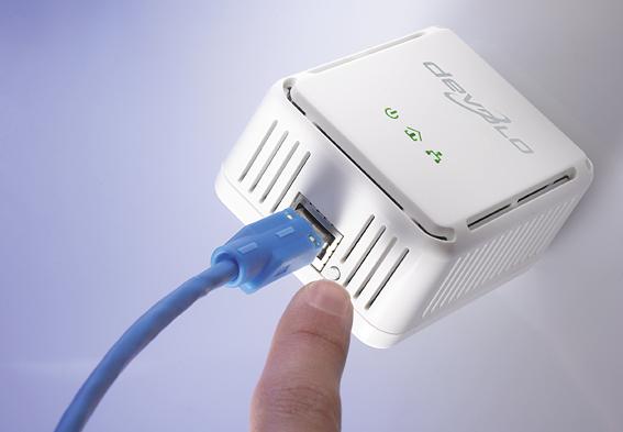 Produktbild Devolo dLAN 200 AVeasy, HomePlug Starterkit bis 200Mbit/s (RJ45)