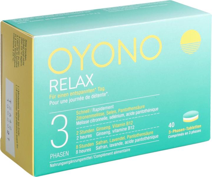 Image du produit Oyono Relax Tabl 40 (40 pcs, Cachets)