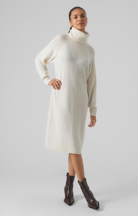 Actual product image Vero Moda VMDANIELA LS COWLNECK DRESS GA NOOS Knitted Dress (XL)