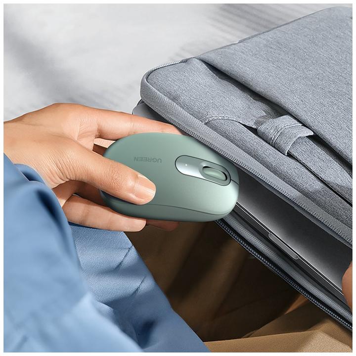 Actual product image Ugreen Wireless mouse 90672 2.4G (celadon green) (Wireless)