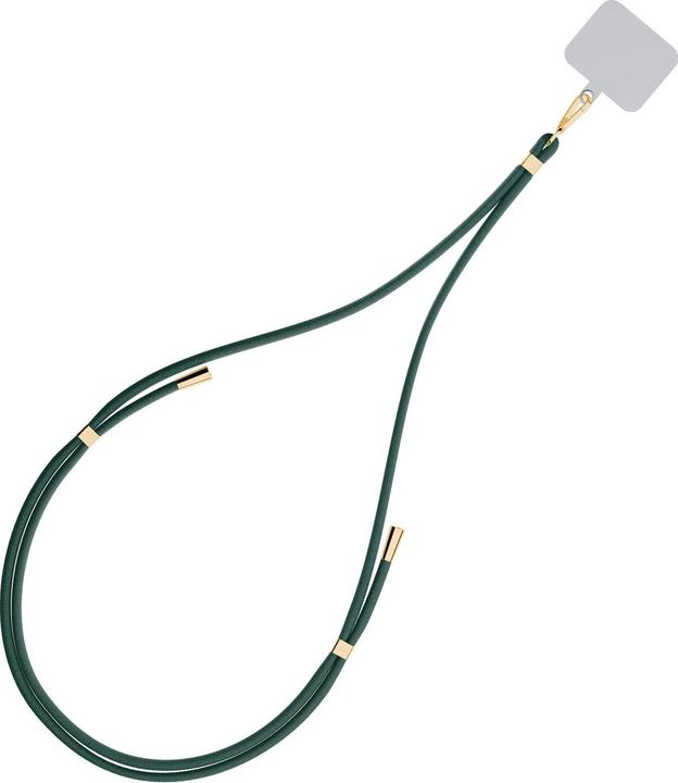 Actual product image 3MK EasyClip Dark Green (gold) smycz do telefonu