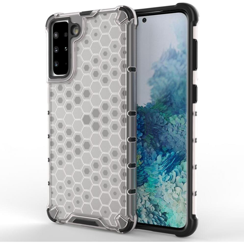 Hurtel Honeycomb case armored cover with a gel frame for Samsung Galaxy S22 transparent (Samsung Galaxy S22), Smartphone...