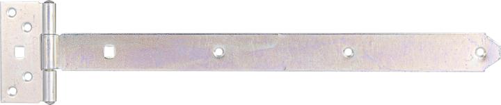 Alberts Crosswise harrow type 124 light, 400 x 33 mm galvanised, thick-film passivated (1 pcs.)