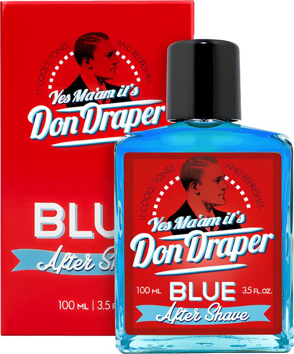 Image du produit Don Draper Don Drapper Aftershave Blue (Exportversion von Dapper Dan) (Lotion après-rasage, 100 ml)
