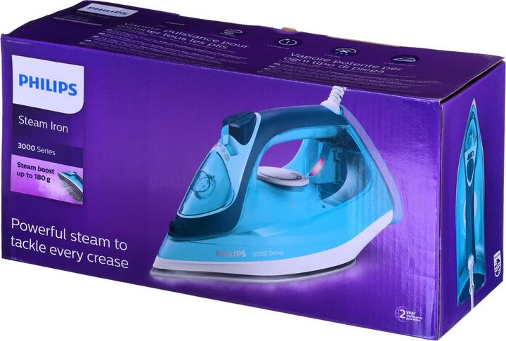 Produktbild Philips 3000 series Leistung, /Min. gleichmässiger Dampfstoss, Bügeleisen (2400 W, 180 g/min)