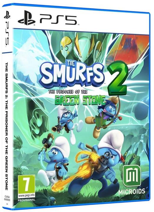 Immagine prodotto Microids I Puffi 2: Il Prigioniero della Pietra Verde - Sony PlayStation 5 - Piattaforma - PEGI 3 (PS5, EN)