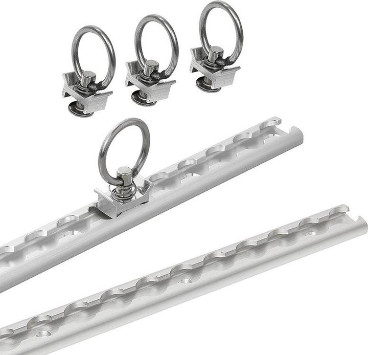 ProPlus Zurrschienen Set 6-teilig