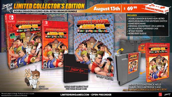 Immagine prodotto Limited Run Double Dragon Kunio-Kun Retro Brawler Bundle (Edizione Classica) (import) (Switch, Switch Lite, Switch OLED, EN)