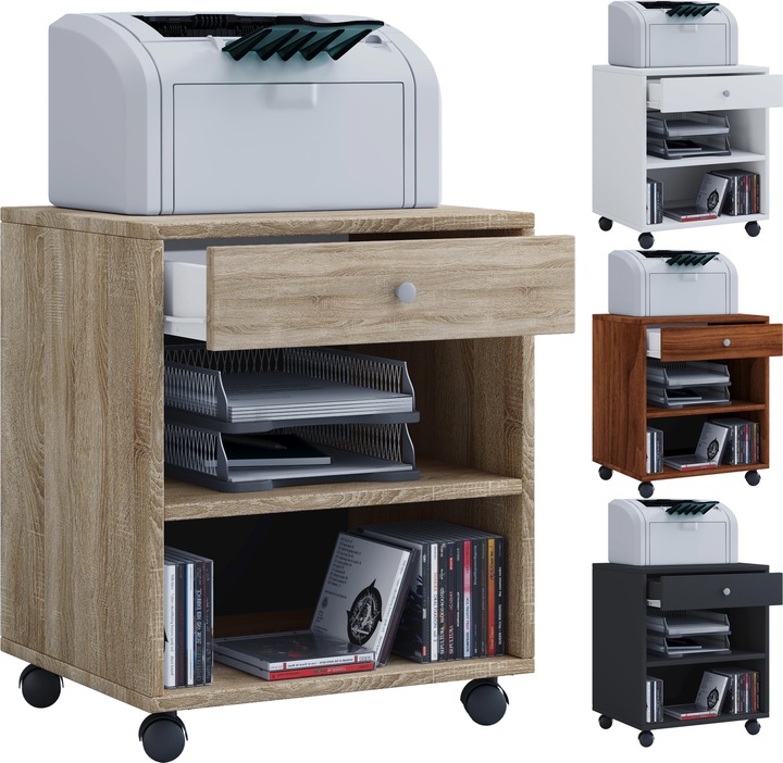 Immagine prodotto VCM Mobili per ufficio in legno Salda piedistallo mobile (45 x 38 x 54 cm)