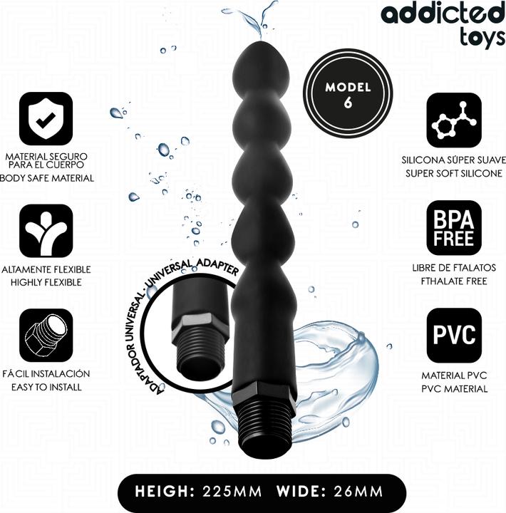 Actual product image Addicted toys - Anal Cleaner Mit Universaladapter Modell 6