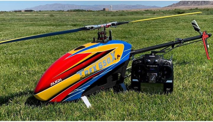 Productafbeelding Align T-Rex 650X Dominator Flybarless Elektrische Helikopter 12S Super Combo