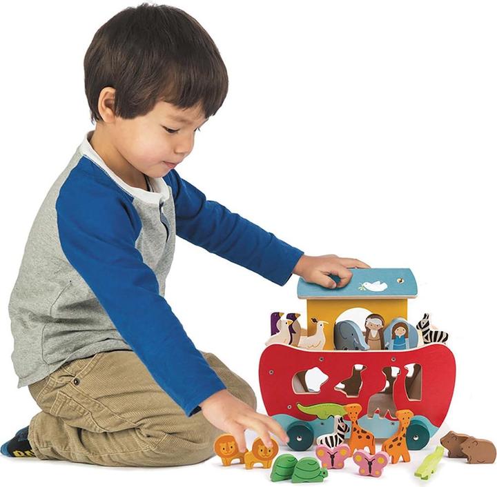 Actual product image Tender Leaf Toys Noah's Ark game