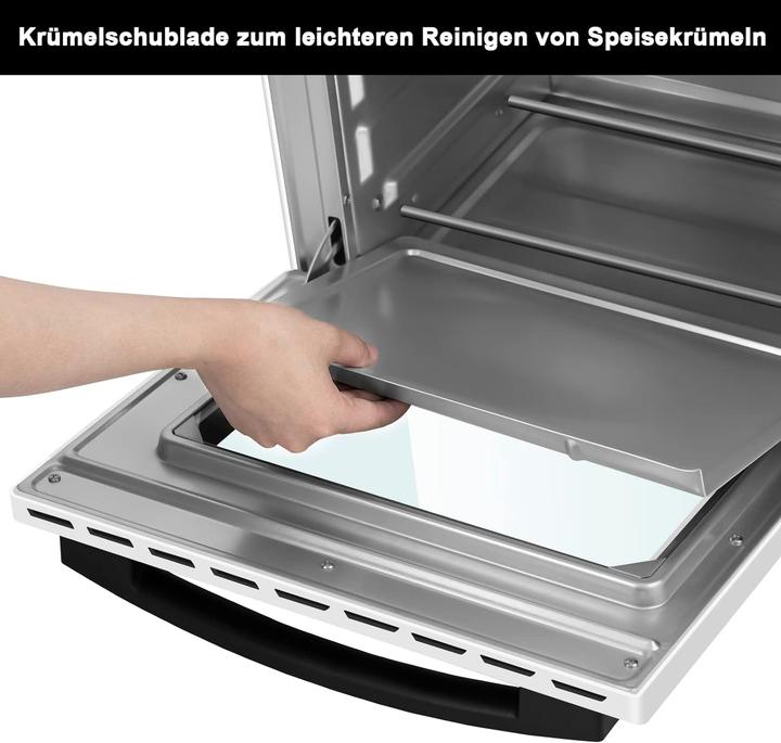 Produktbild Woltu Mini Backofen 20 Liter Weiss