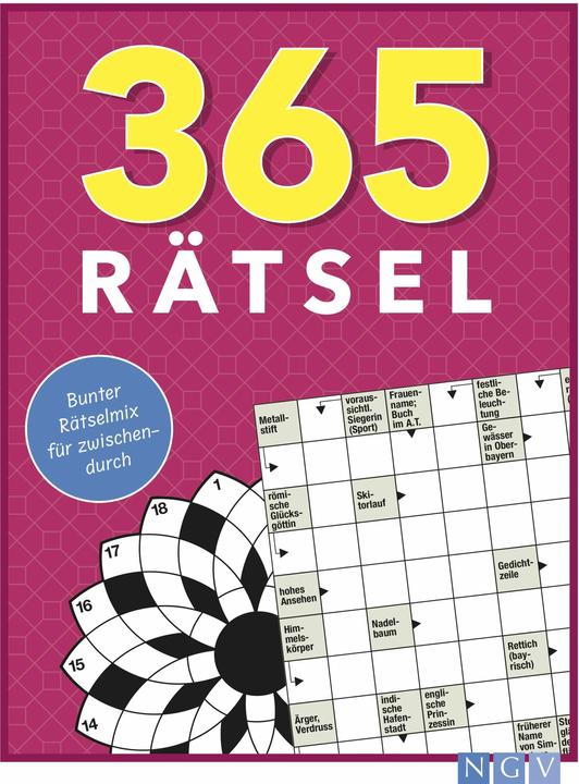 Produktbild 365 Rätsel (Deutsch, 2025)