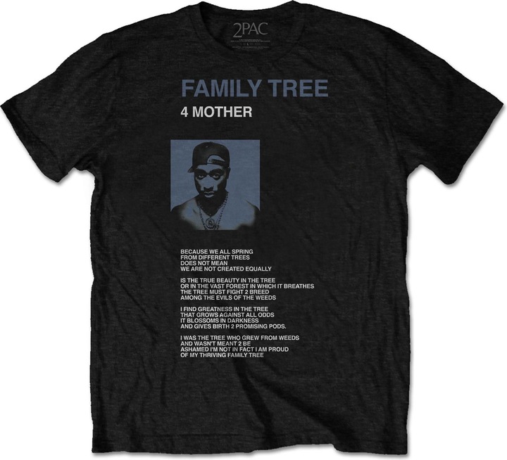 Actual product image Tupac Family Tree (M)
