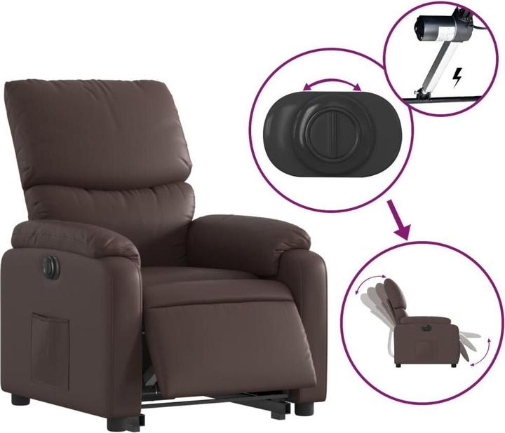 Actual product image vidaXL Relaxsessel mit Aufstehhilfe
